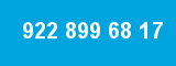 922 899 68 17 922 899 68 17